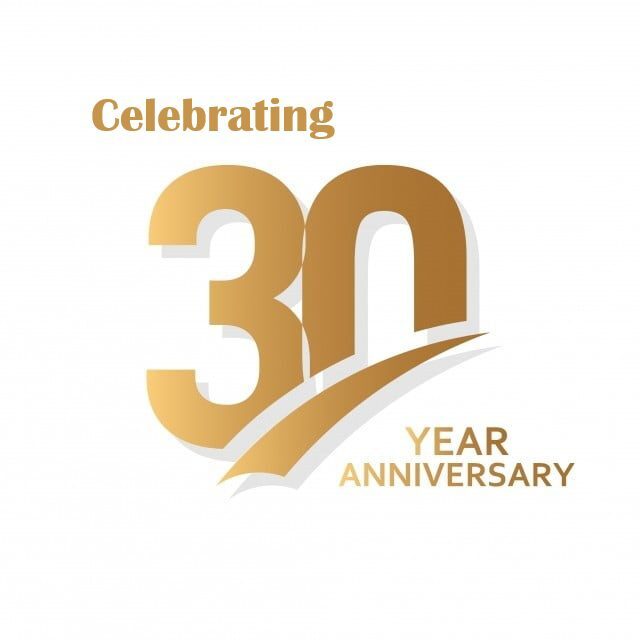 Celebrating 30 year_white Celebrating 30 year_white